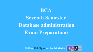 Database administration
